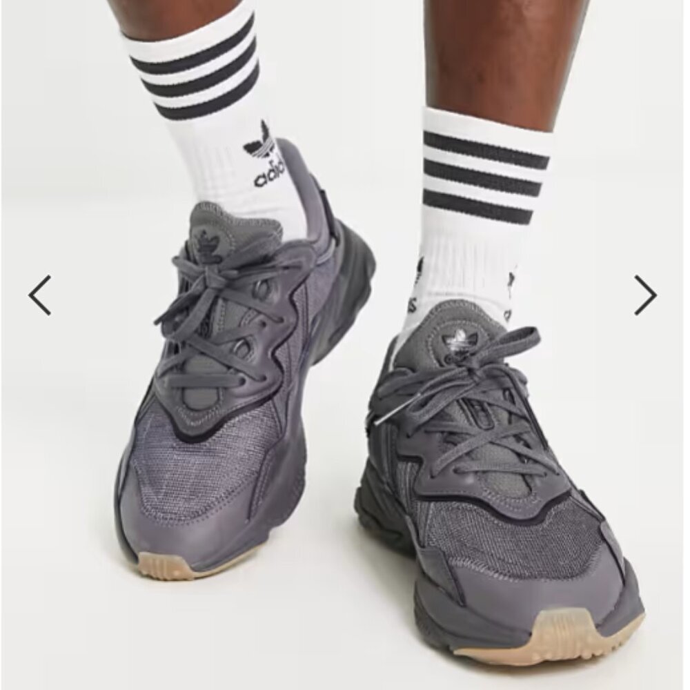 Adidas Original Ozweego Dark Gray Unisex Mens US 11.5